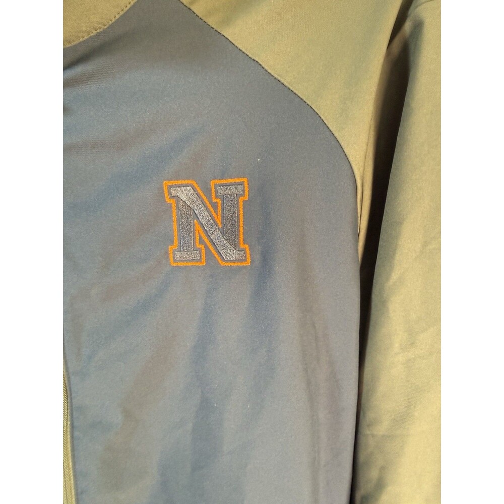 Nike Dri-Fit Full Zip Jacket Size Large Blue with N Logo - Picture 4 of 5